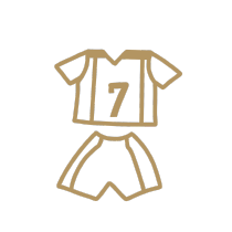 Voetbal tenue
